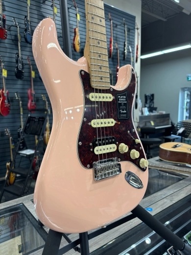 Fender - Player Stratocaster HSS Electric Guitar - Shell Pink 2