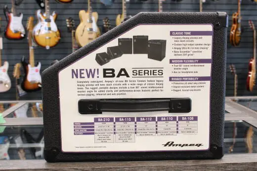 Ampeg - BA-110 30W 10-Inch Bass Combo Amplifier with Grinding Bass Scrambler 2