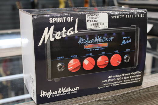 Hughes & Kettner - Spirit of Metal Nano Mini Amp Head