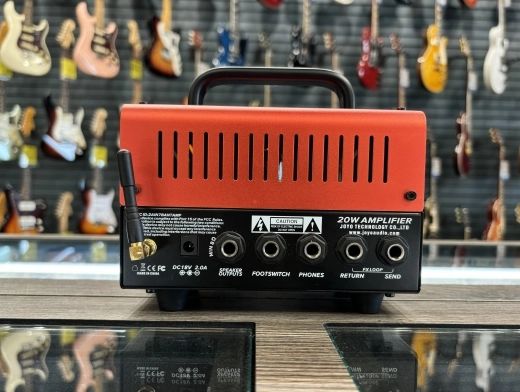 JOYO - Mini Amp Head 20 Watt Preamp 2 Channel Hybrid Tube Guitar Amplifier with Bluetooth 2