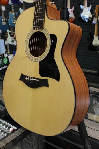 Taylor Guitars - 114ce-S Grand Auditorium Sitka/Spruce Acoustic/Electric Guitar with Gigbag 2