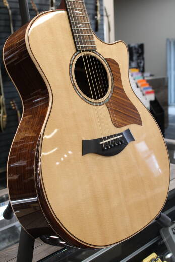 Store Special Product - Taylor Guitars - 814ce Grand Auditorium Spruce/Rosewood Acoustic-Electric Guitar w/Armrest