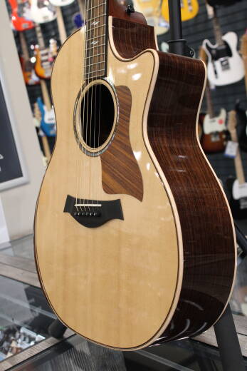 Store Special Product - Taylor Guitars - 814ce Grand Auditorium Spruce/Rosewood Acoustic-Electric Guitar w/Armrest