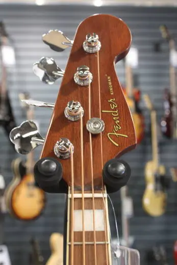 Fender - Kingman Bass Guitar, Walnut Fingerboard w/ Gig Bag - Shaded Edge Burst 2