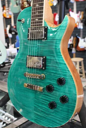 PRS Guitars - SE McCarty 594 Singlecut Electric Guitar with Gigbag - Turquoise 2