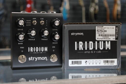 Strymon - Iridium Amp and IR Cab Simulator