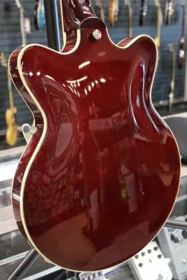 Gretsch Guitars - G2655T Streamliner Center Block Jr. Double-Cut with Bigsby, Laurel Fingerboard - Coral 2
