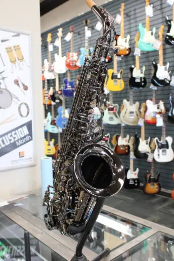 Cannonball Gerald Albright Signature Series A5 Alto Saxophone - Silver Black Nickel