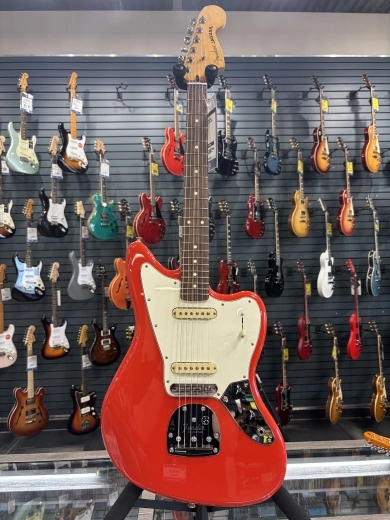 Store Special Product - Fender - Player II Jaguar, Rosewood Fingerboard - Coral Red