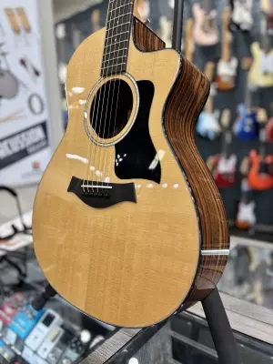 Taylor Guitars - 212ce Plus Grand Concert Rosewood/Spruce Acoustic/Electric Guitar with Aerocase 3