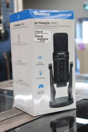 Samson - G-Track Pro USB Microphone with Audio Interface
