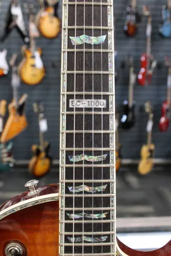 ESP Guitars - LTD EC-1000 Electric Guitar - Amber Sunburst 2
