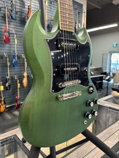 Epiphone - SG Classic P90 - Worn Inverness Green 2