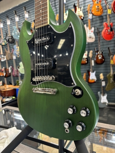 Epiphone - SG Classic P90 - Worn Inverness Green 2