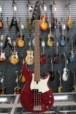 Yamaha - BB Series 4-String Electric Bass Guitar - Raspberry Red