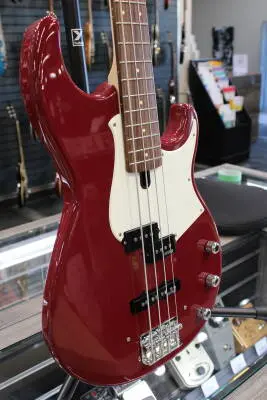 Yamaha - BB Series 4-String Electric Bass Guitar - Raspberry Red 2