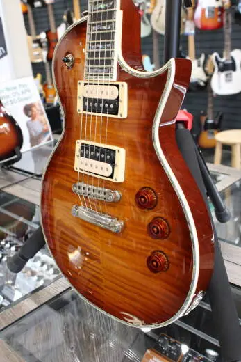 ESP Guitars - LTD EC-1000 Electric Guitar - Amber Sunburst 2