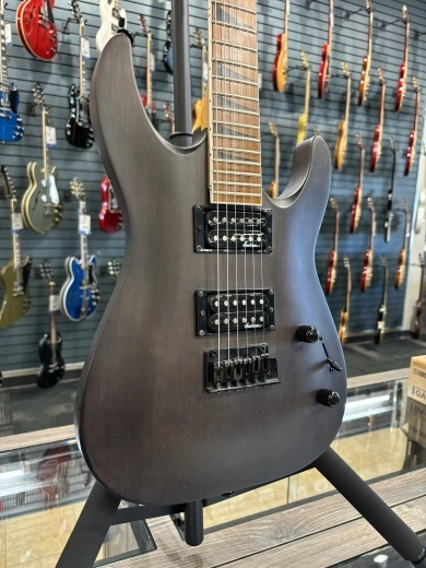 Jackson Guitars - JS Series Dinky Arch Top JS24 DKAM, Caramelized Maple Fingerboard - Black Stain 2