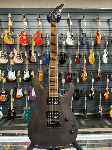 Jackson Guitars - JS Series Dinky Arch Top JS24 DKAM, Caramelized Maple Fingerboard - Black Stain