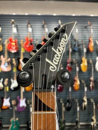 Jackson Guitars - JS Series Dinky Arch Top JS24 DKAM, Caramelized Maple Fingerboard - Black Stain 2