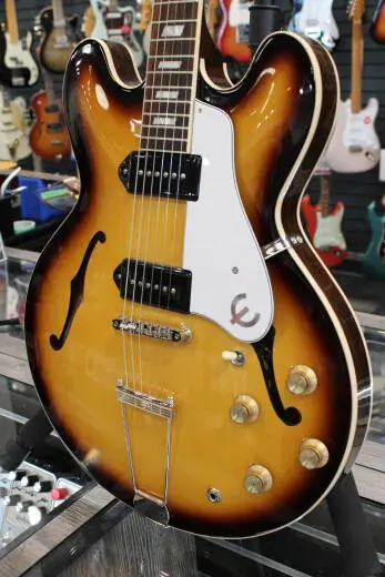 Epiphone - USA Casino Semi-Hollow Electric - Vintage Burst 2