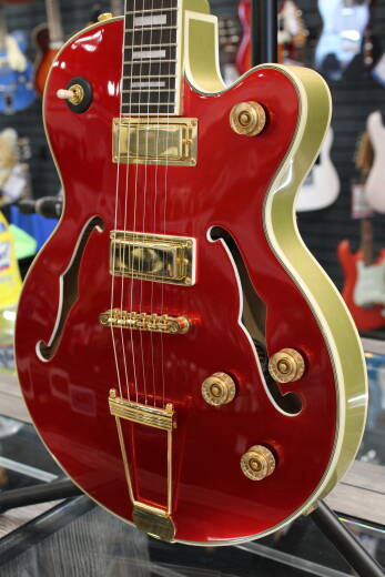Epiphone Uptown Kat ES - Ruby Red | Long & McQuade