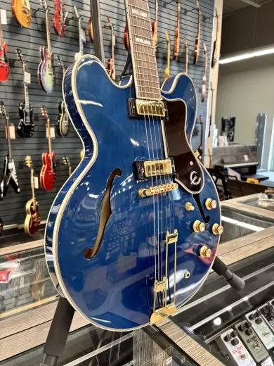 Epiphone - Sheraton Limited Edition - Viper Blue 2