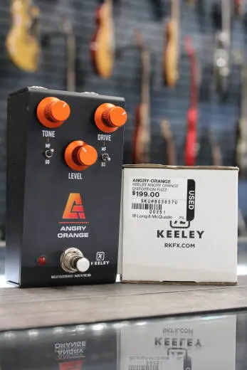Keeley - Angry Orange Distortion and Fuzz Pedal