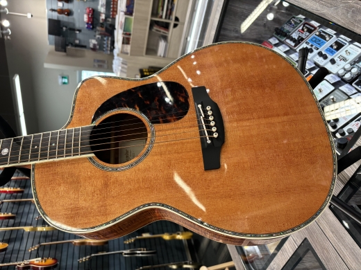 Cutaway Solid Sitka Spruce/Hawaiian Koa Acoustic/Electric Guitar with Case 2