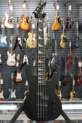 Jackson Guitars - JS Series Concert Bass Minion JS1X, Amaranth Fingerboard - Satin Black