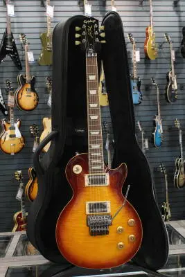 Epiphone - Alex Lifeson Les Paul Axcess Standard w/Case - Viceroy Brown 2
