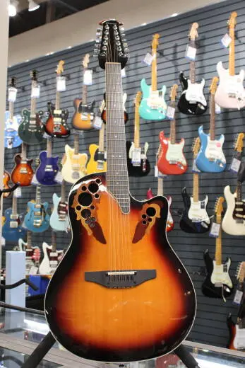 Store Special Product - Ovation - Standard Elite 12 String Deep Acoustic/Electric - New English Burst