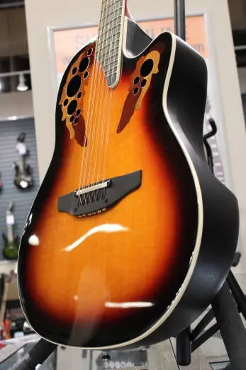 Store Special Product - Ovation - Standard Elite 12 String Deep Acoustic/Electric - New English Burst