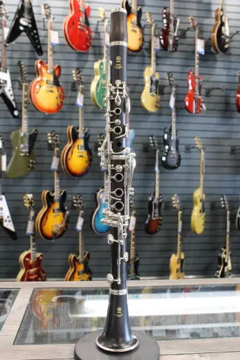 Yamaha Band - YCL-450N Bb Clarinet with Nickel-Plated Keys - Grenadilla