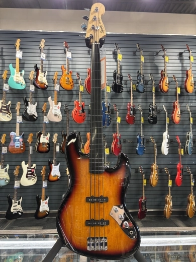 Squier - Vintage Modified Fretless Jazz Bass - 3-Color Sunburst