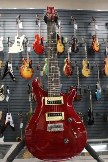 PRS - SE Custom 24 7-String - Black Cherry