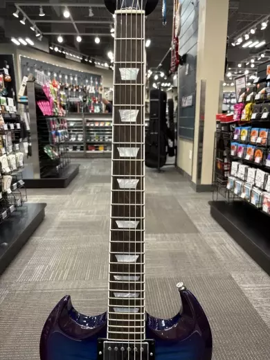 Store Special Product - Gibson - SG Modern Left-Handed - Blueberry Fade