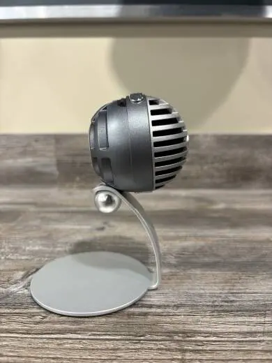 Shure - MOTIV MV5 Condenser Microphone for iOS and USB - Grey 2