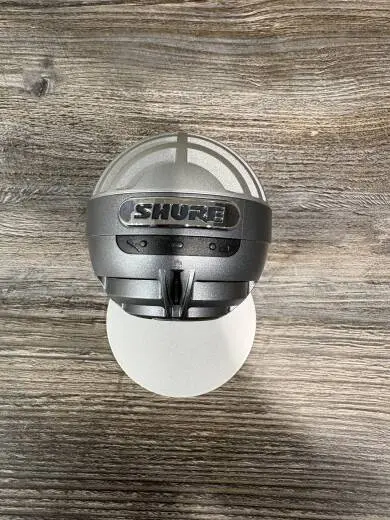 Shure - MOTIV MV5 Condenser Microphone for iOS and USB - Grey 2