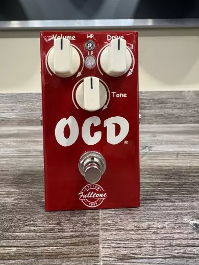 Fulltone Custom Effects - Limited Edition OCD V2 Overdrive Pedal - Candy Apple Red