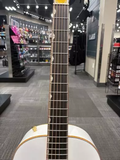 Store Special Product - Gretsch Guitars - G5021WPE Rancher Penguin Parlor Acoustic/Electric, Fishman Pickup System - White