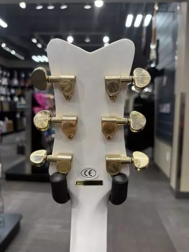 Gretsch Guitars - G5021WPE Rancher Penguin Parlor Acoustic/Electric, Fishman Pickup System - White 2