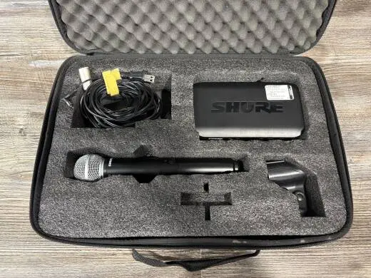 Shure - BLX24/SM58 Wireless Handheld System w/ SM58 Microphone (H11: 572-596 MHz)