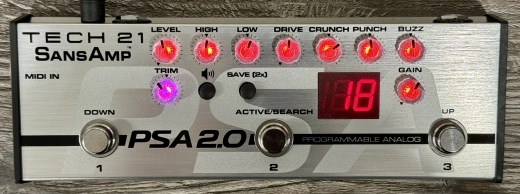 PSA 2.0 Programmable Preamp Pedal