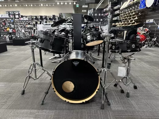 DW Collector's Series Pure Maple - Ebony Satin Oil with Black Hardware