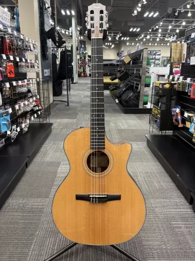 Taylor Guitars - 314ce-N Grand Auditorium Nylon Acoustic-Electric w/ Case
