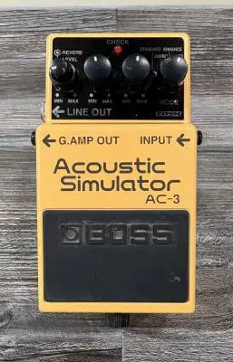 BOSS - AC-3 Acoustic Simulator Compact Pedal