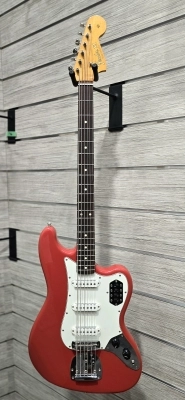 Store Special Product - Vintera II 60s Bass VI, Rosewood Fingerboard - Fiesta Red with Gig Bag