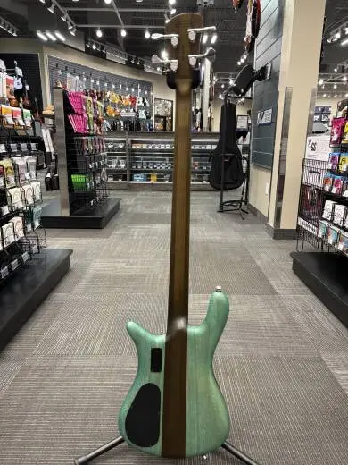 Spector Bass - Euro 4 RST Electric Bass Guitar - Turquoise Tide Matte 2