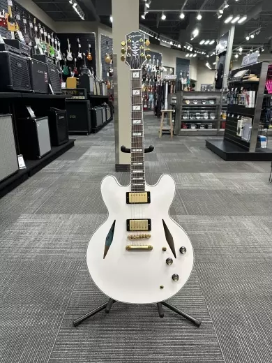 Epiphone - Emily Wolfe ''White Wolfe'' Sheraton - Aged Bone White